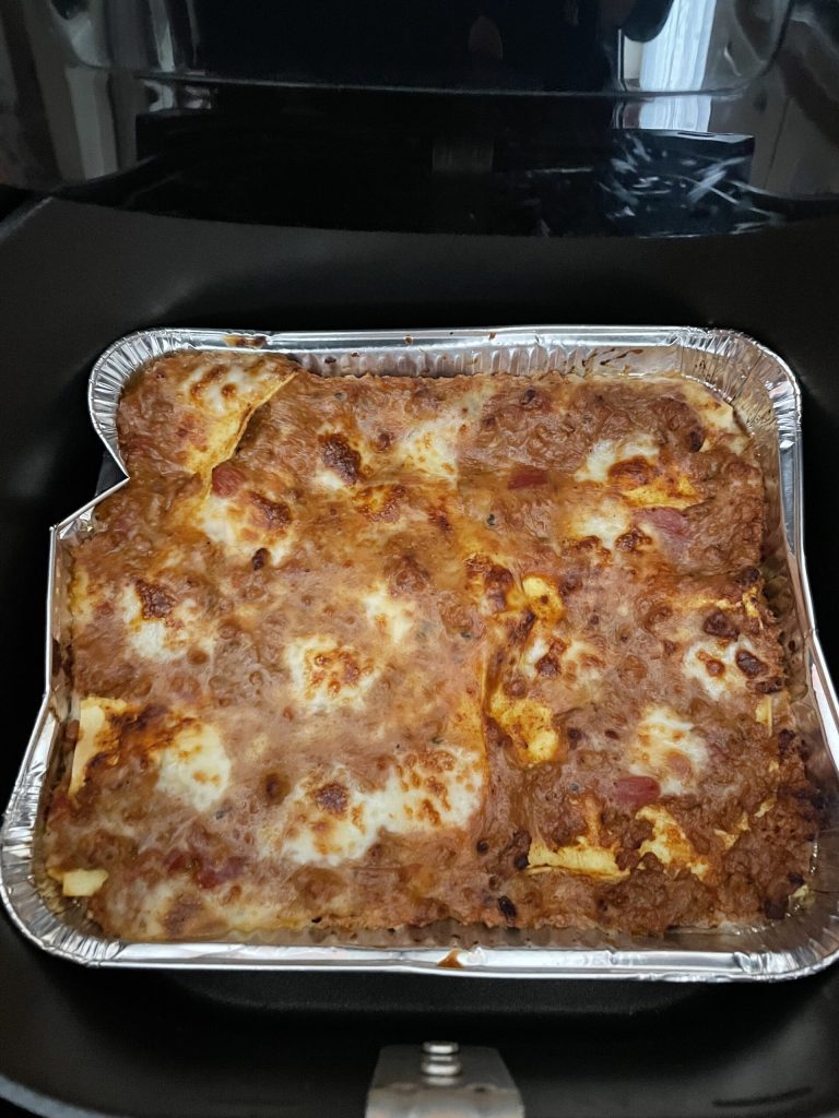 Lasagnes en friteuse sans huile