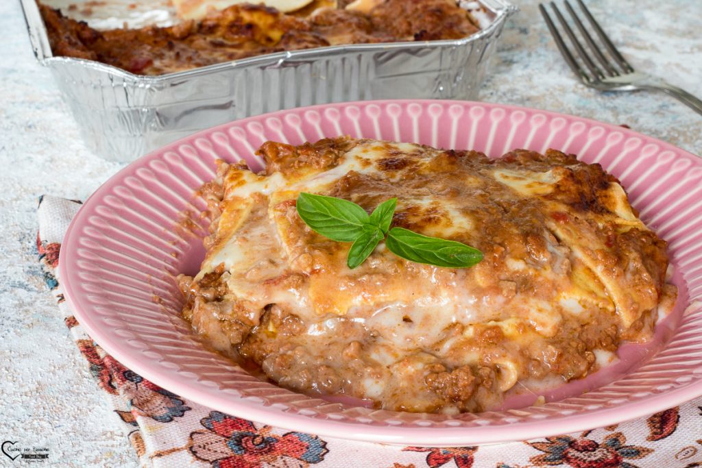 lasagnes en friteuse sans huile