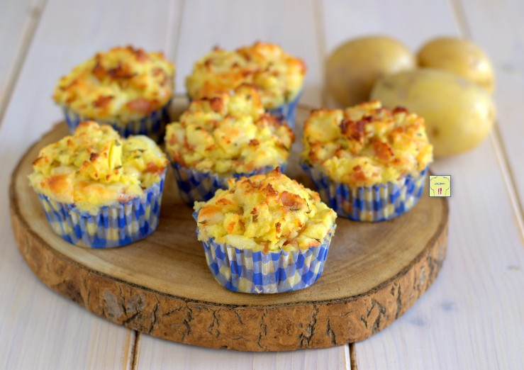 Muffins de pommes de terre