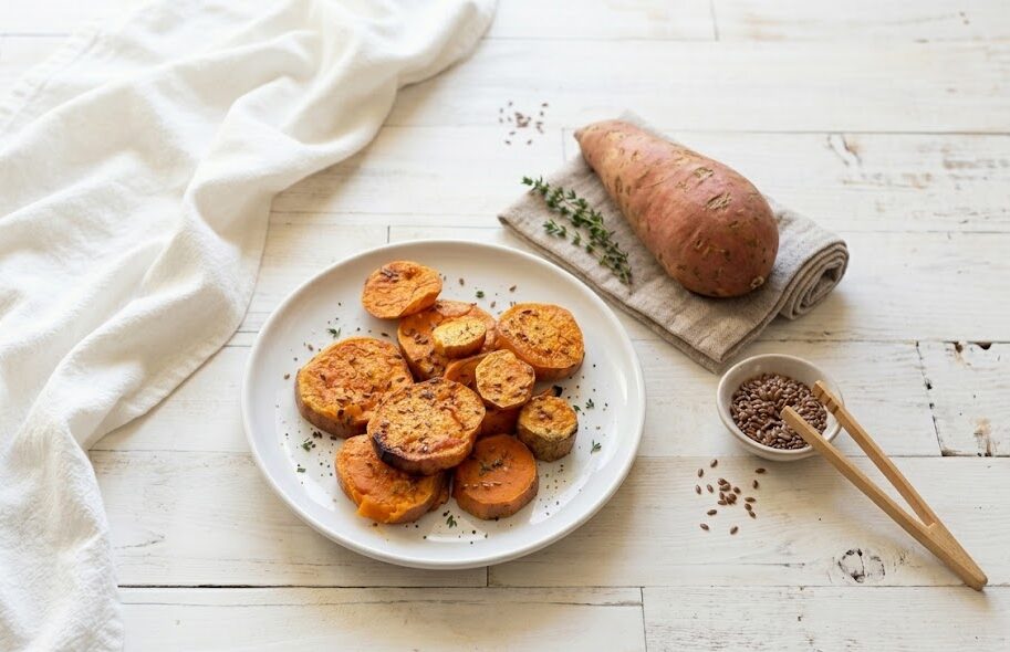 Patates douces au four batate