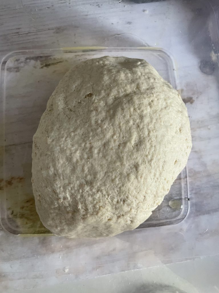 Pâte finale, peu travaillée