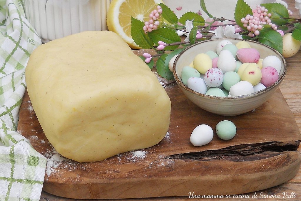 pâte sablée pour pastiera d'Iginio Massari