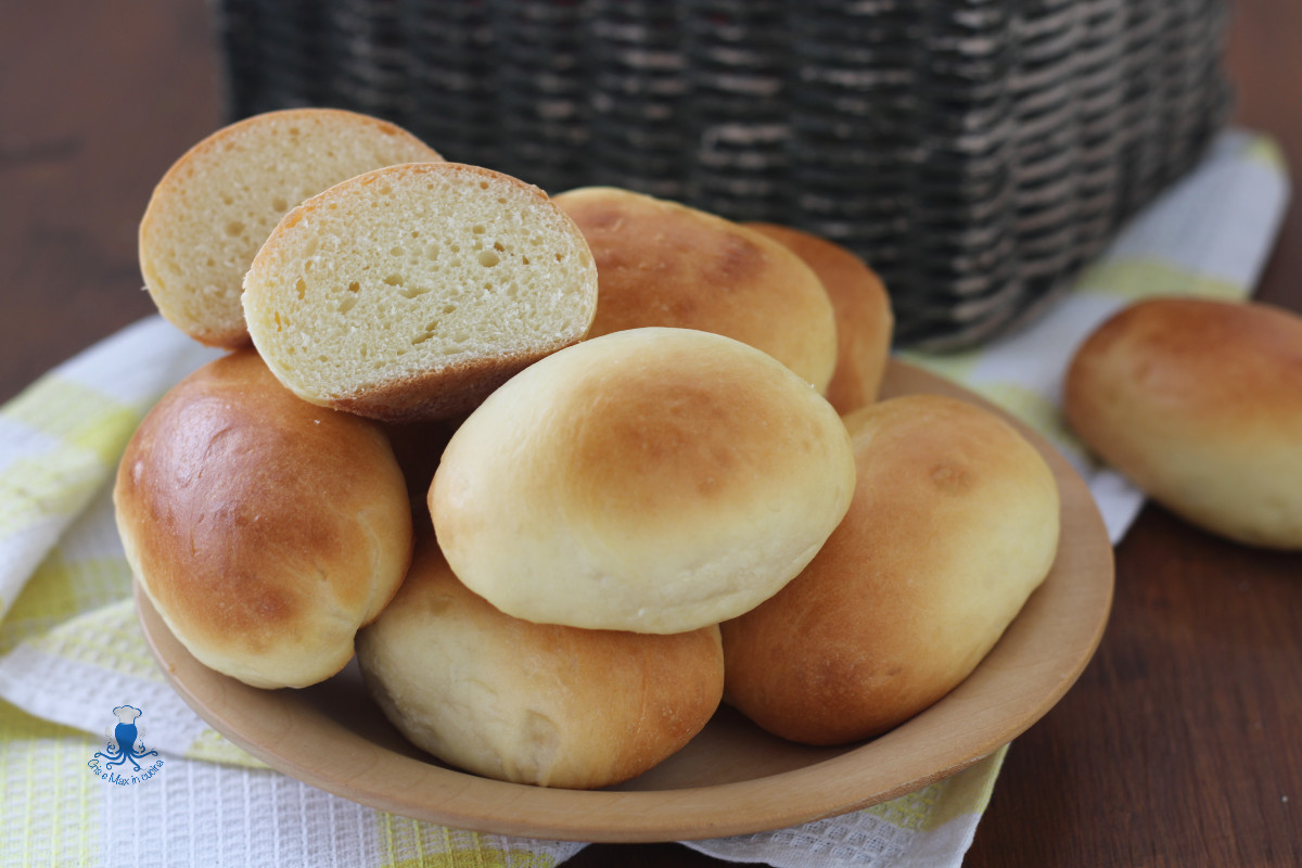 Petits pains au lait tout moelleux aux œufs