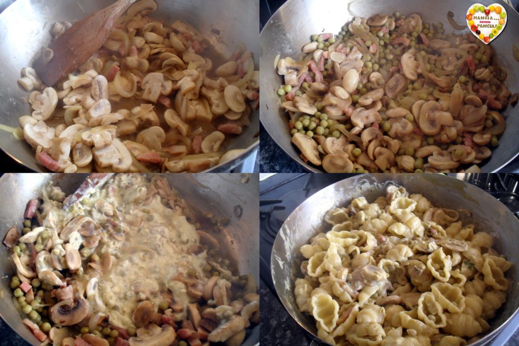 Gnocchetti à la crème de petits pois, Mangia senza Pancia