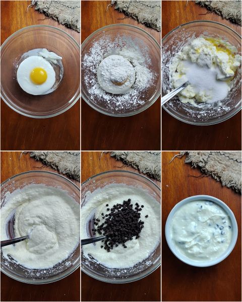 préparation du cheesecake en friteuse à air individuel