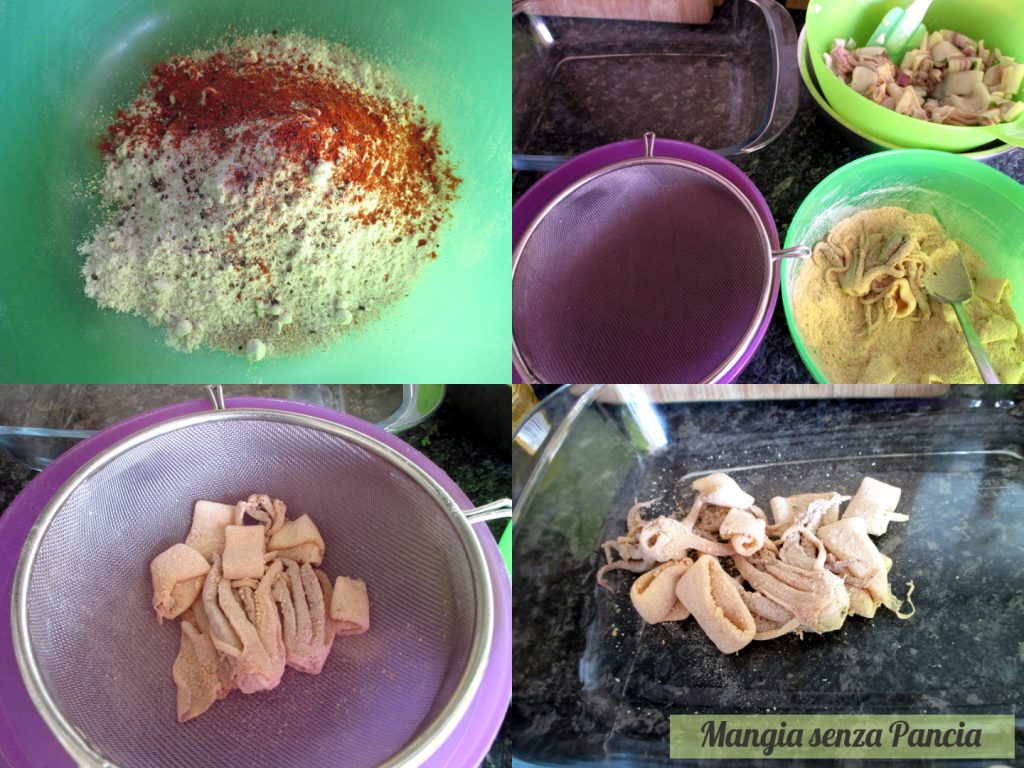 Calamars gratinés au four légers, Mangia senza Pancia