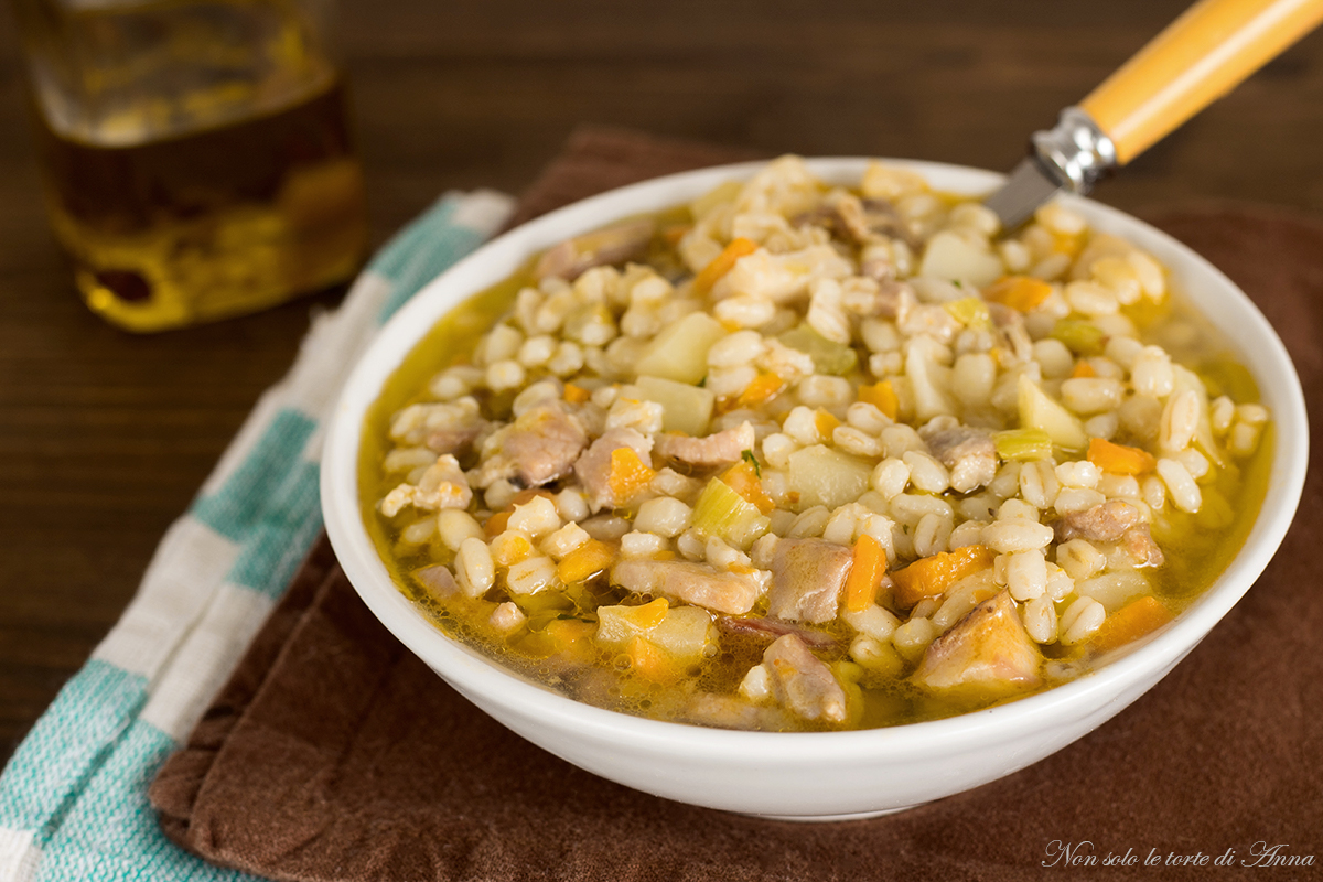 Soupe d&rsquo;orge à la trentine