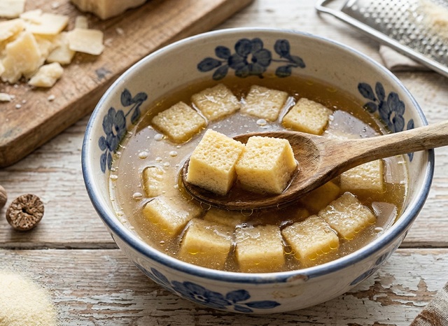 Soupe impériale à la bolognaise