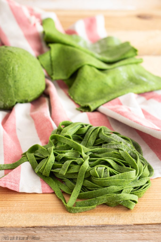 tagliatelles aux épinards