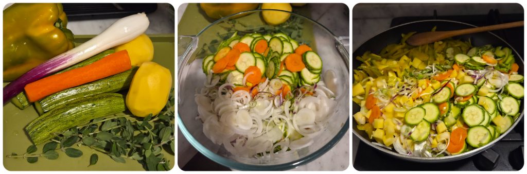 tarte salée aux légumes variés