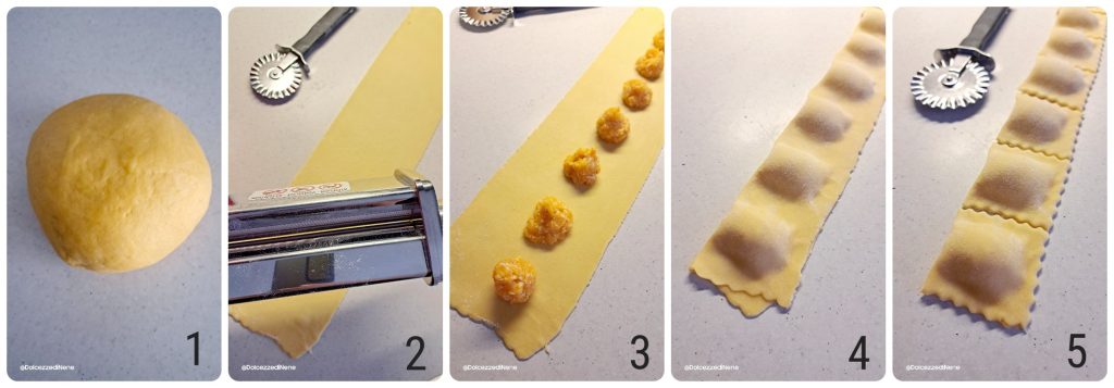 tortelli à la courge