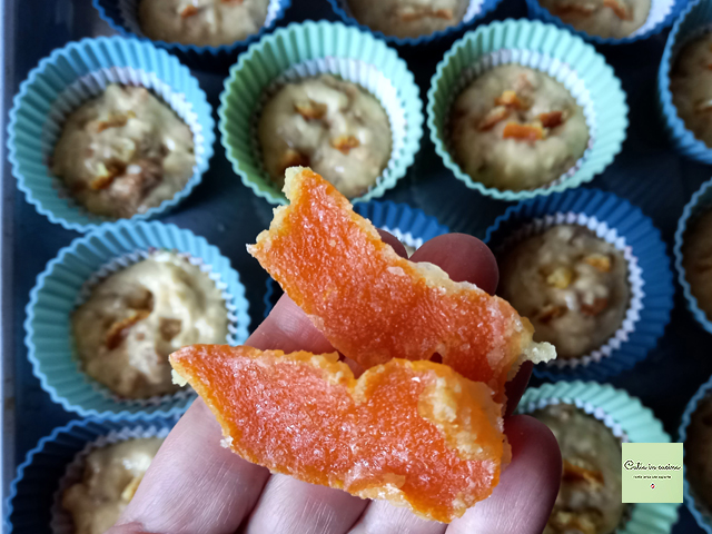 zestes d'orange confits faits maison