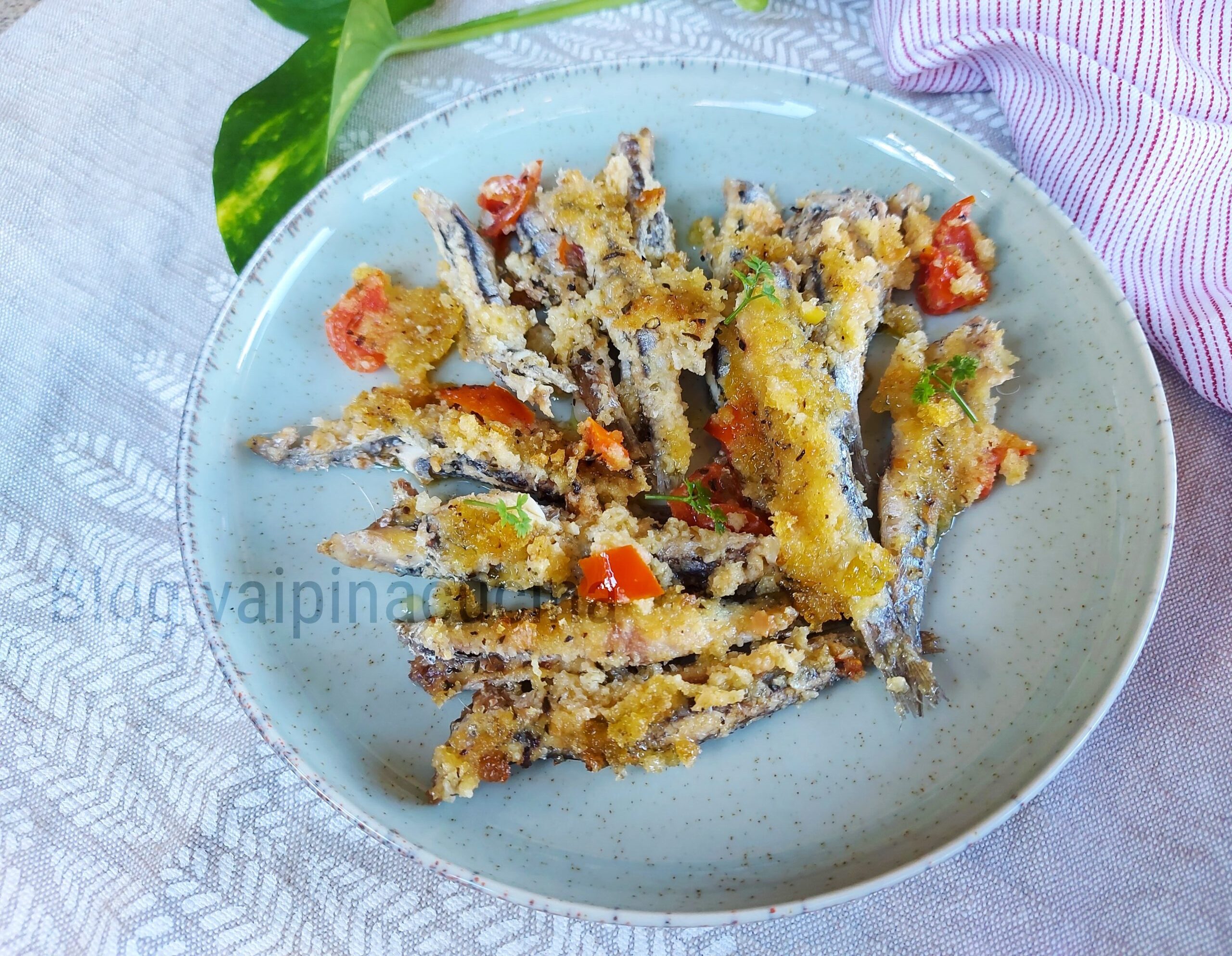 Pastel de boquerones