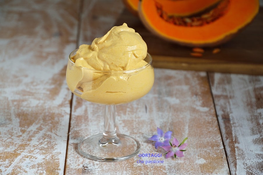 Helado de calabaza cremoso VERDURAS que pasión - Sara Grissino