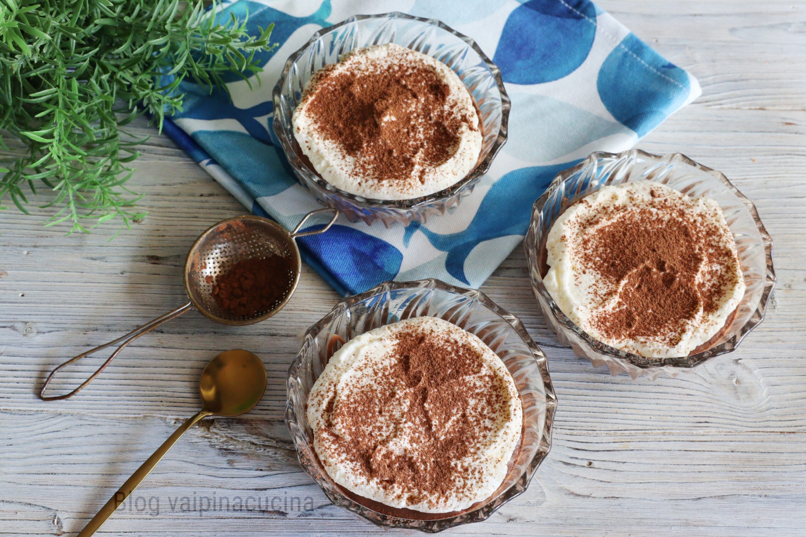 Mousse de chocolate y nata