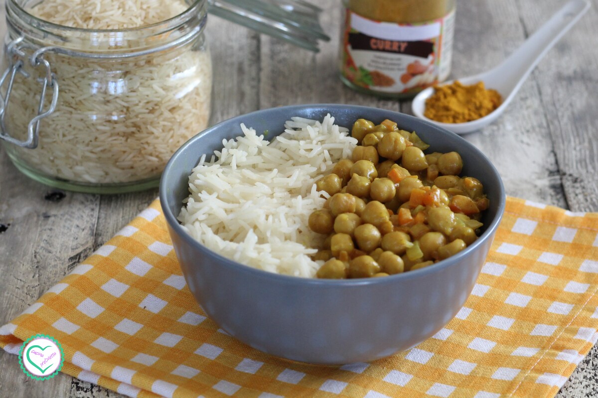 Curry de garbanzos
