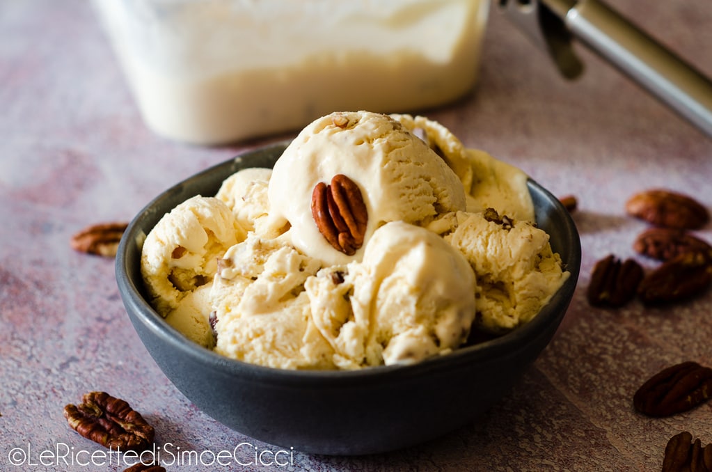 Helado de nueces sin heladera