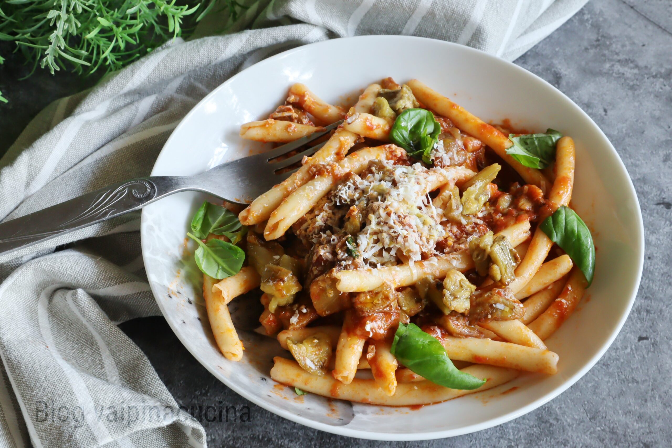 Maccheroni a la Norma