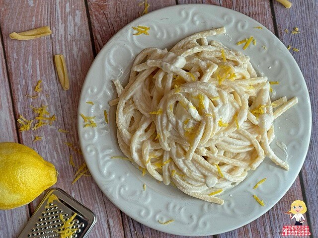 PASTA RICOTTA LIMÓN y ANCHOAS