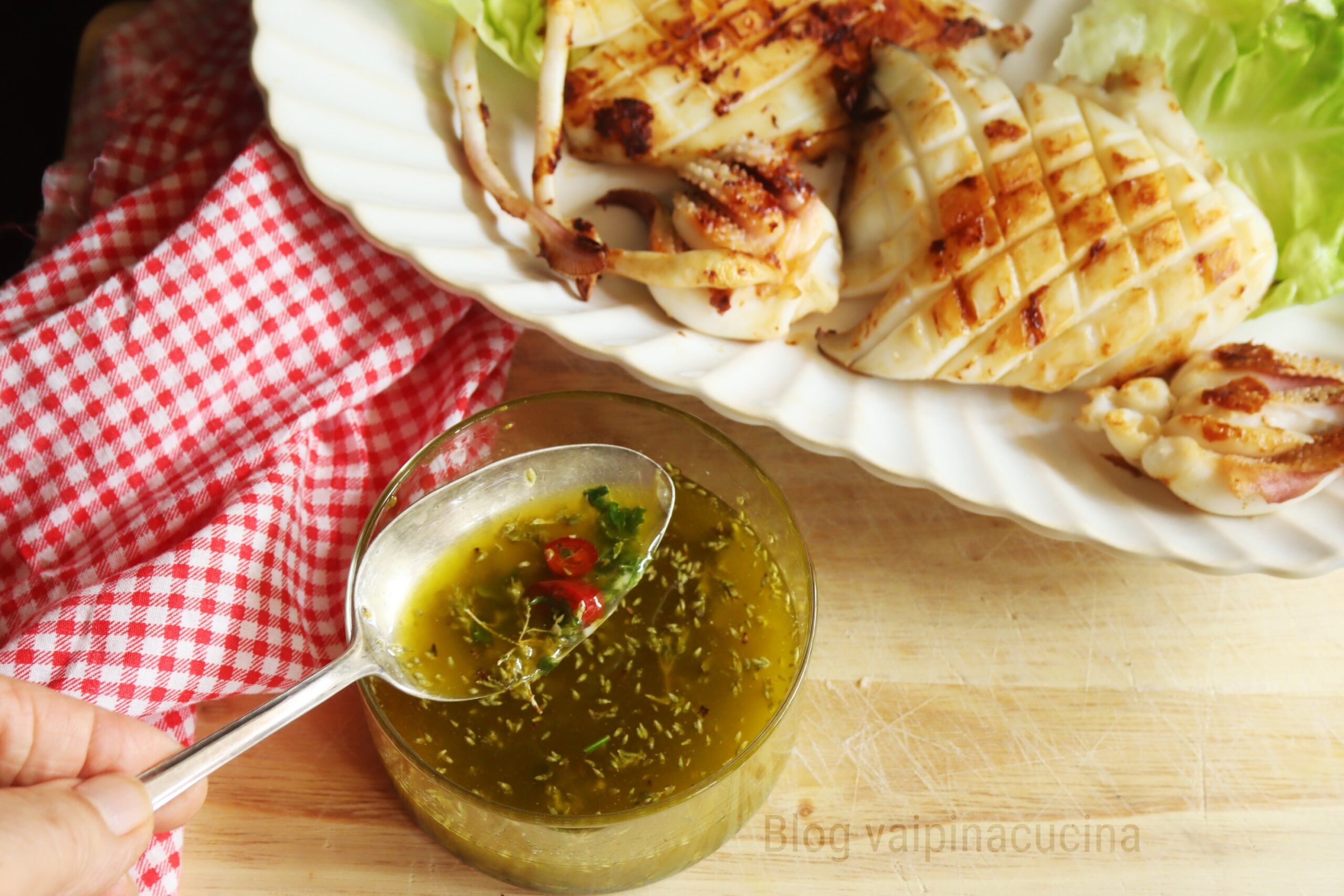 Salmoriglio receta siciliana