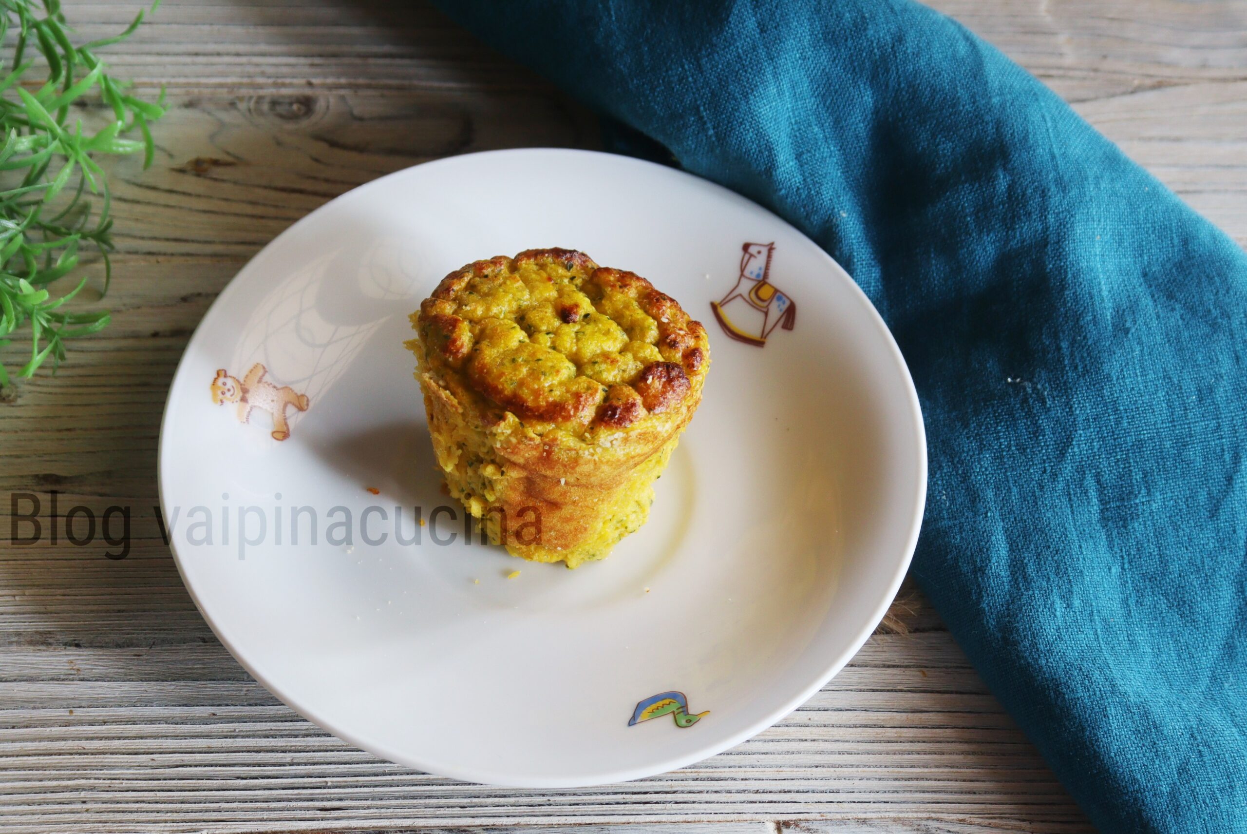 Soufflé de calabaza y calabacines