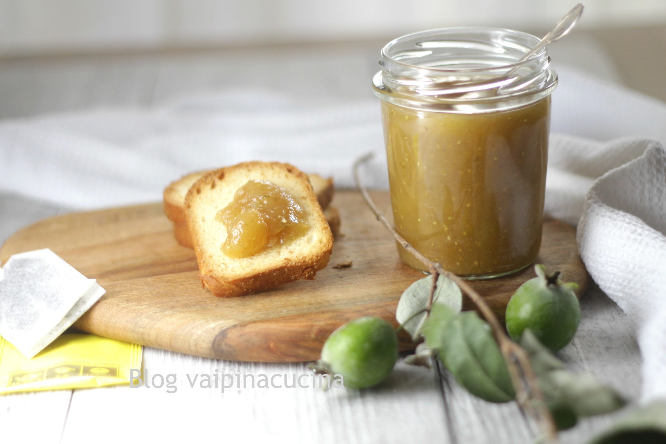 Mermelada de feijoa buena y sencilla