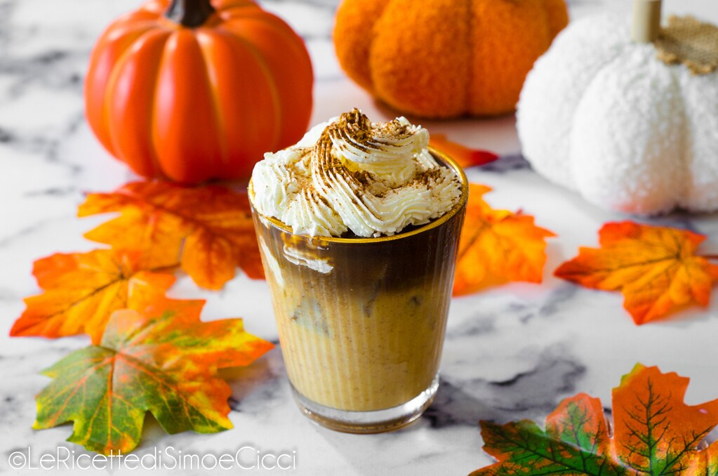 Iced Pumpkin spice latte