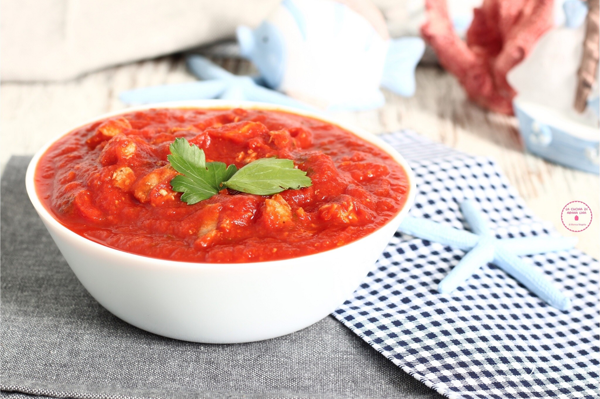 Salsa de atún fresco