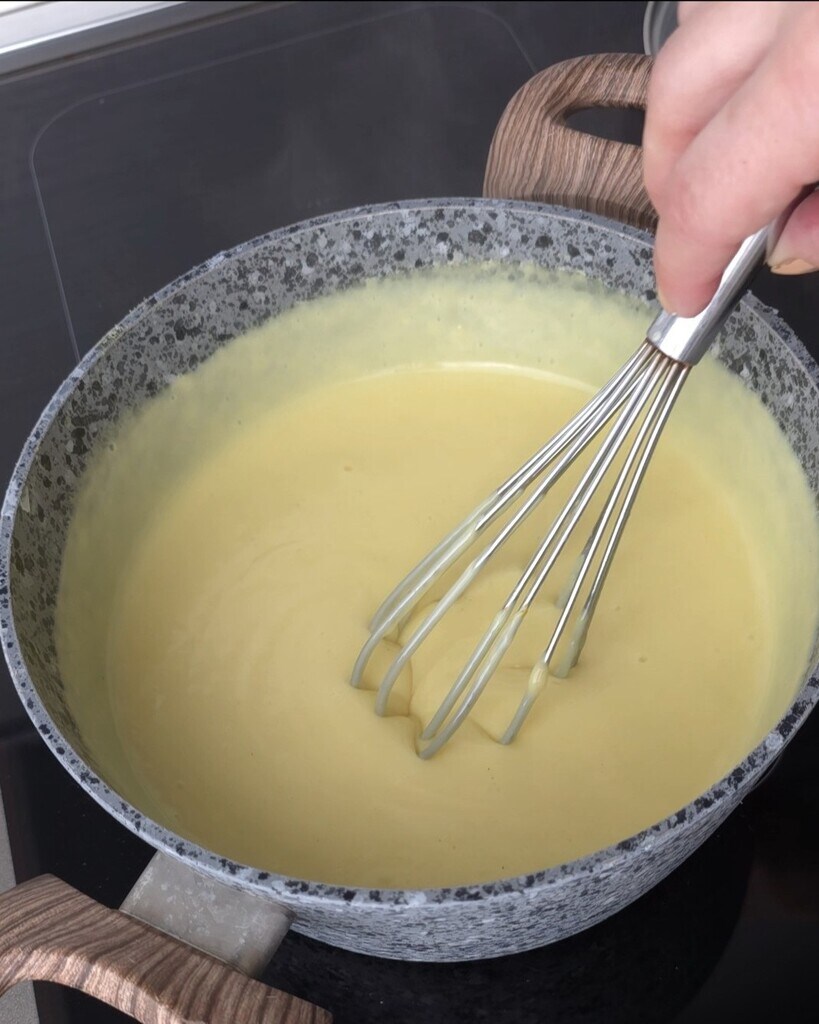 cocinar la crema