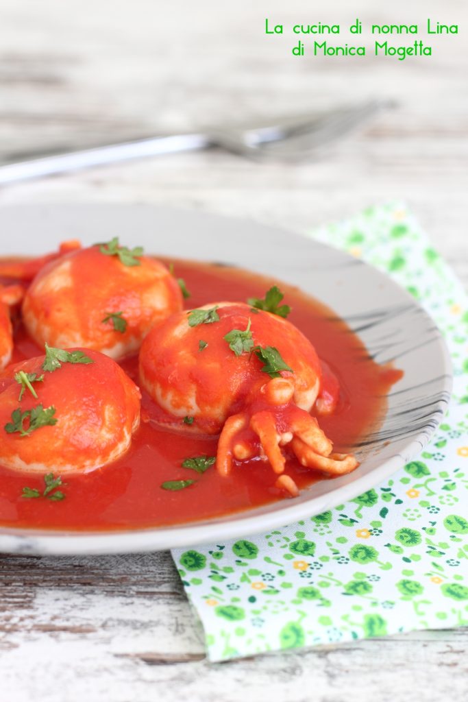 Sepias en salsa de tomate