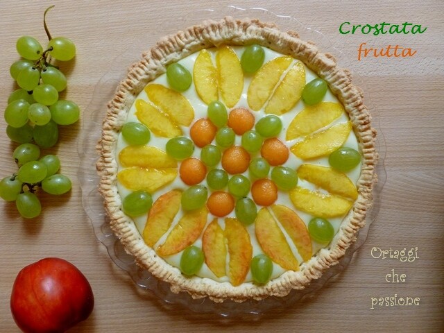 Tarta de frutas Verduras que pasión por Sara