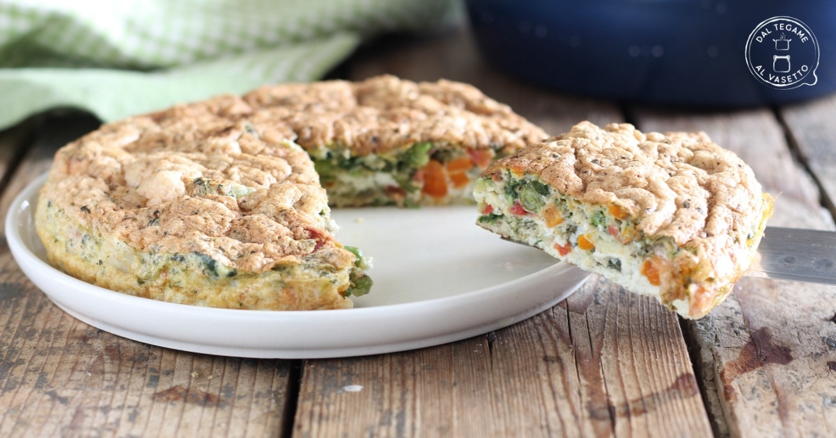 Tortilla de claras en microondas