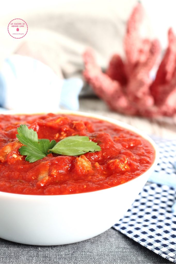 Salsa de atún fresco