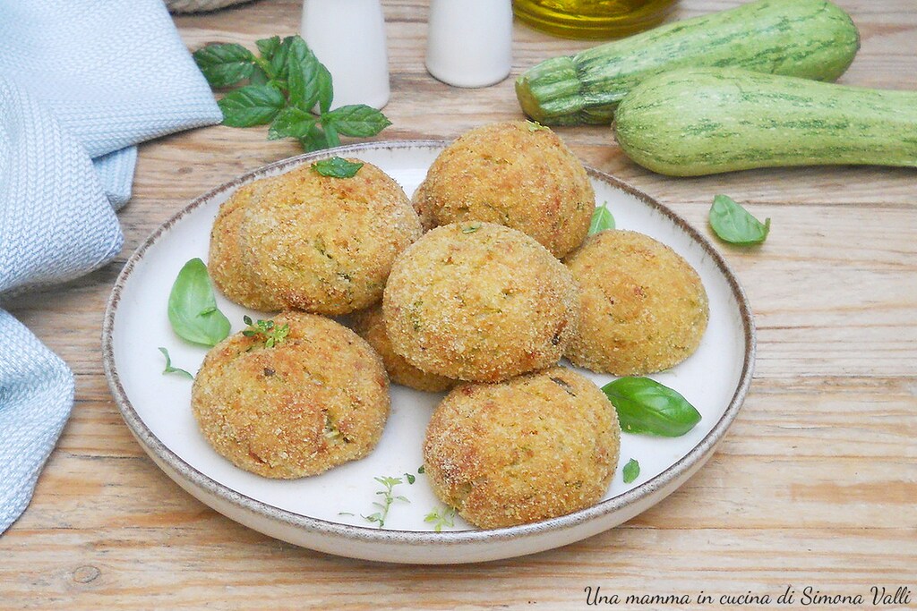 albóndigas de calabacín