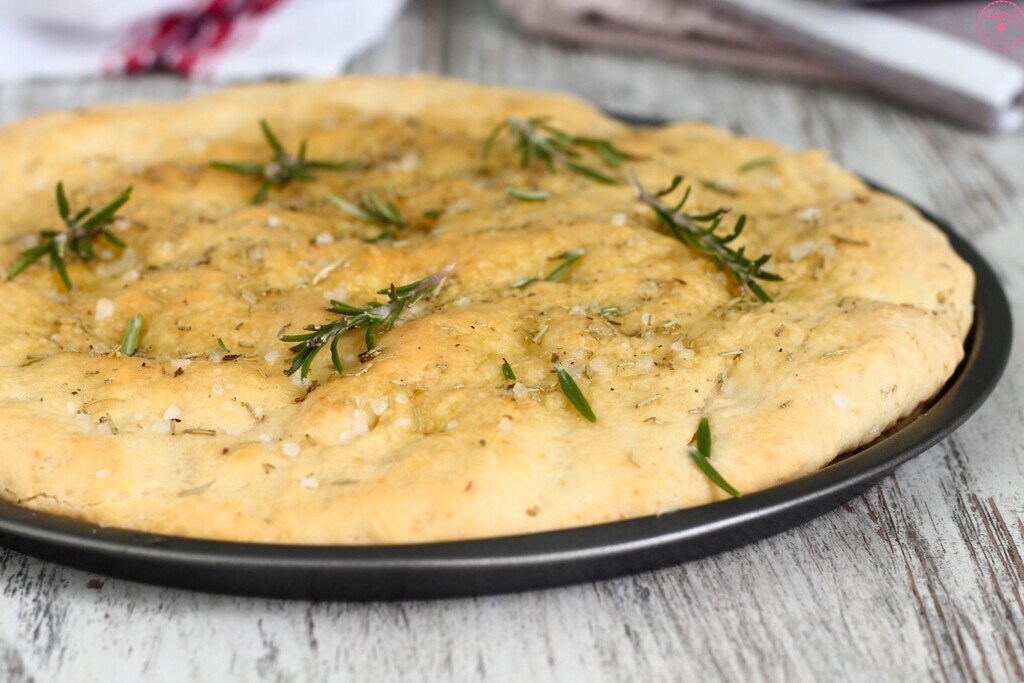 Focaccia blanca rápida