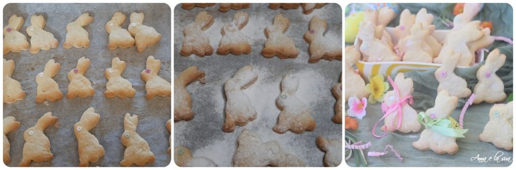 Galletas conejitos de Pascua