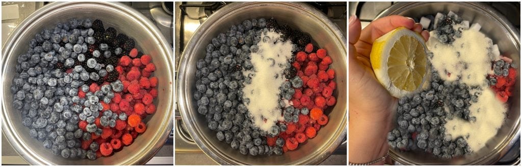 Mermelada de frutos del bosque