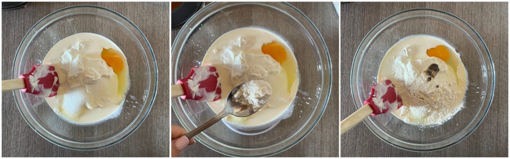Tarta de queso en freidora de aire