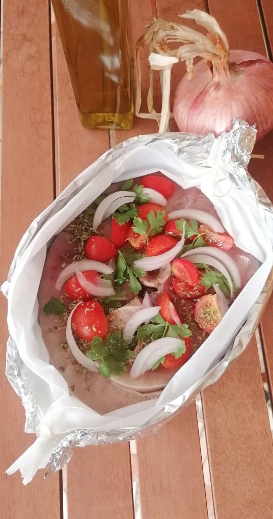 PEZ ESPADA EN PAPILLOTE