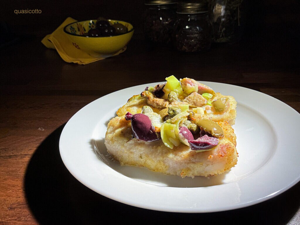 Filetes de bacalao sabrosos en freidora de aire