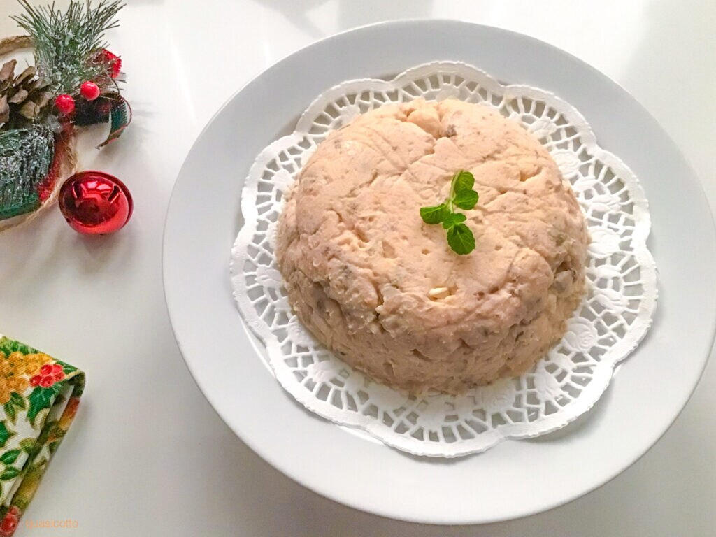 Paté de salmón ahumado sin queso