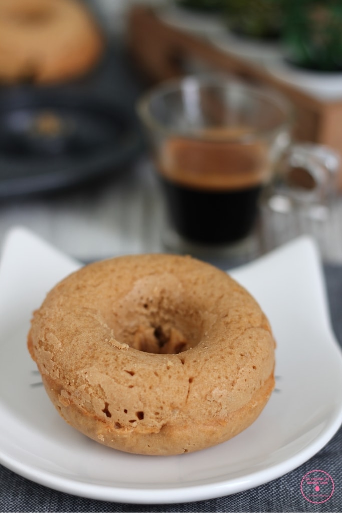 Rosquillas de café y mantequilla de cacahuete