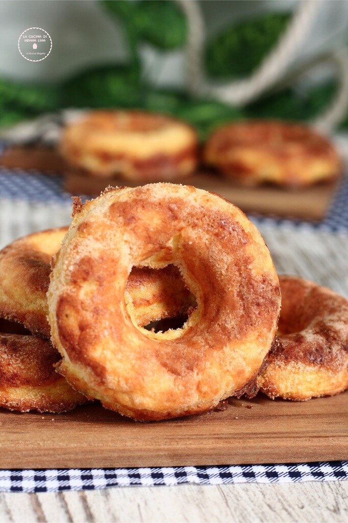 Rosquillas de patata y queso
