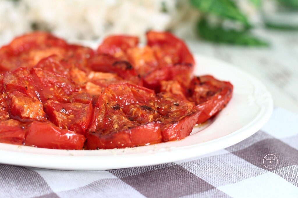 Tomates asados sencillos