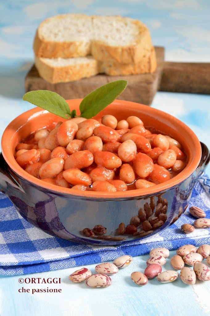 judías con salsa fáciles