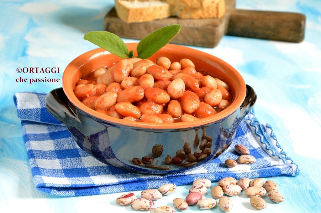 frijoles con salsa ligera sin sofrito