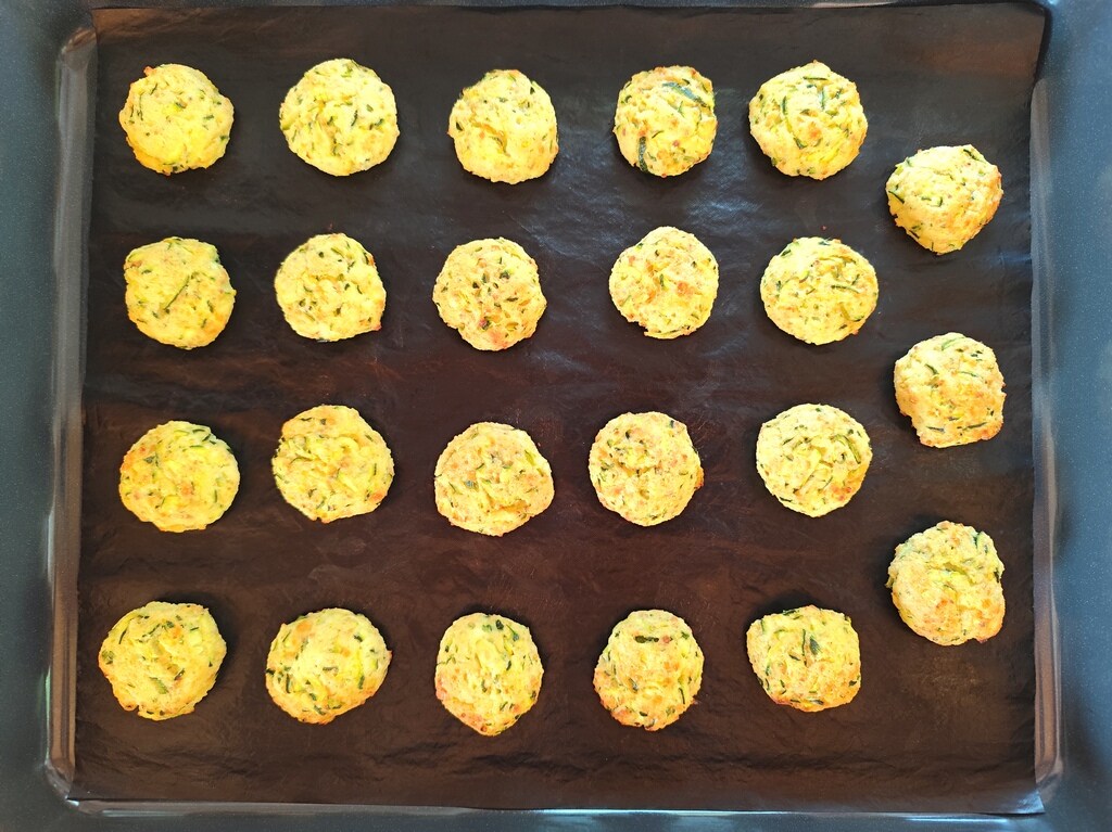 albóndigas de calabacín cocidas