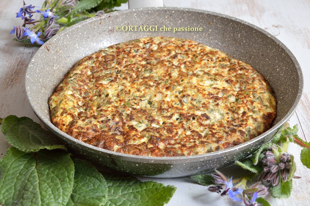 Tortilla con borraja – VARIANTES