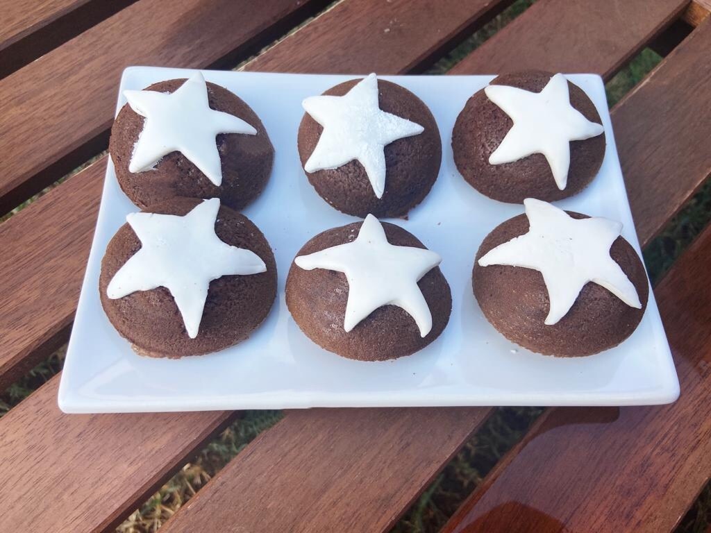 Pastelitos de chocolate