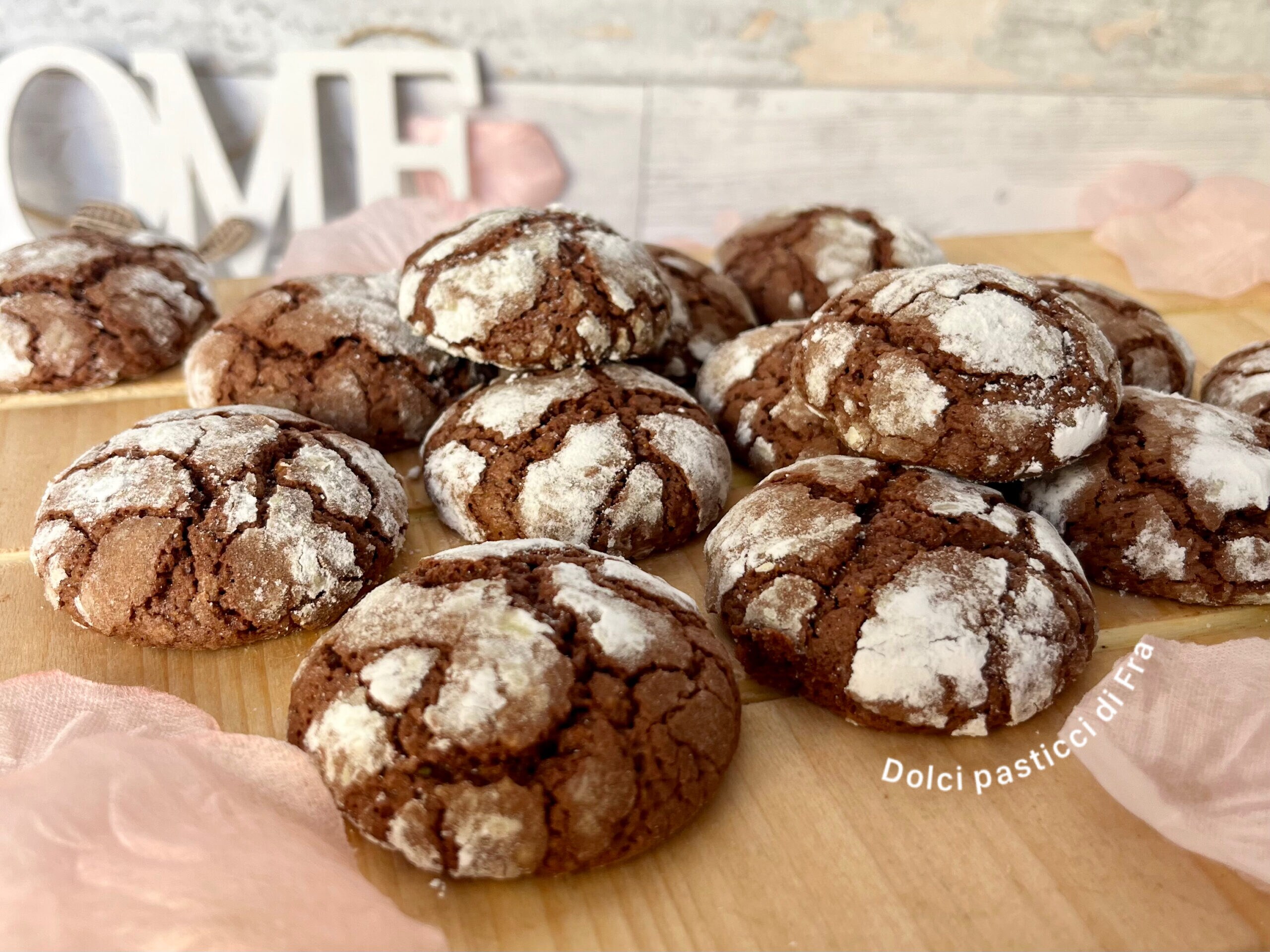 Galletas blandas de chocolate y pistacho sin gluten